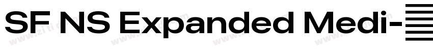SF NS Expanded Medi字体转换 SF NS Expanded Medi字体转换